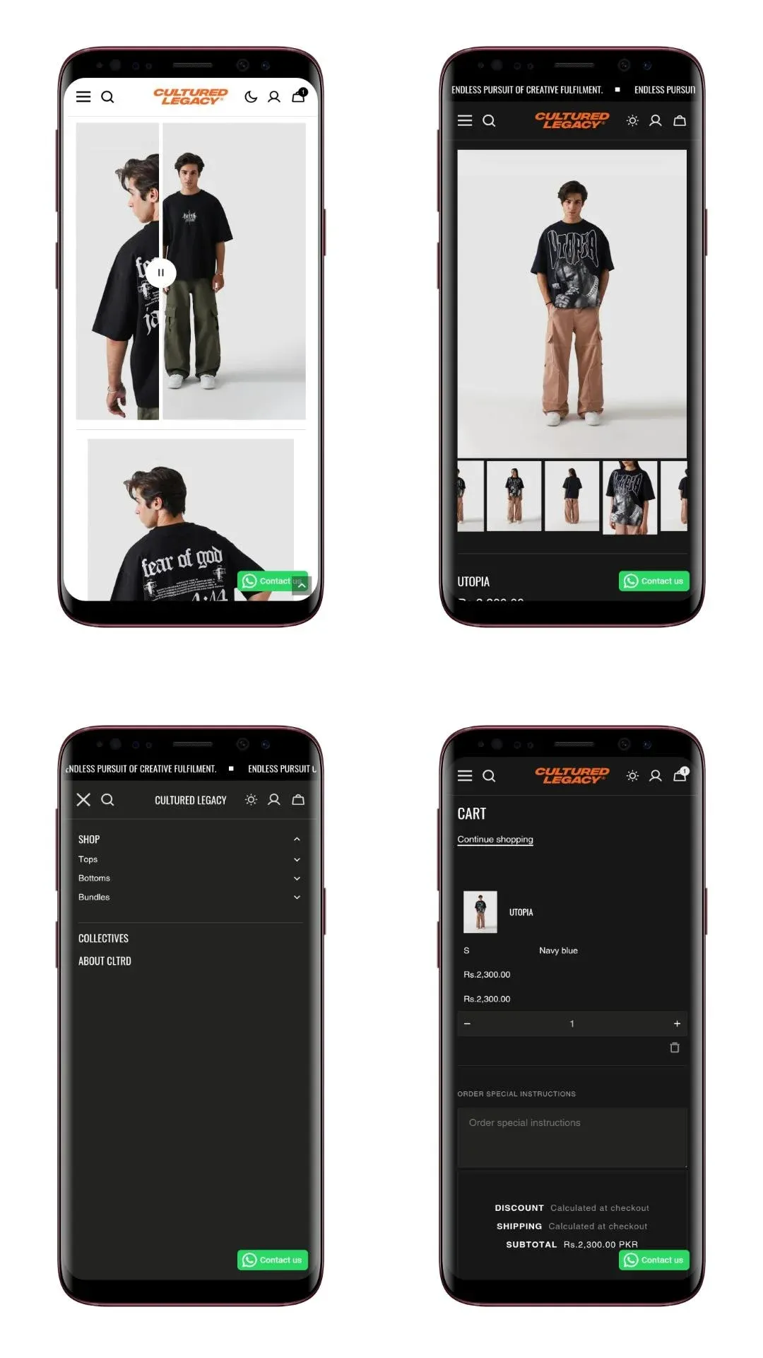 Website Development for Cultured Legacy - Image 2