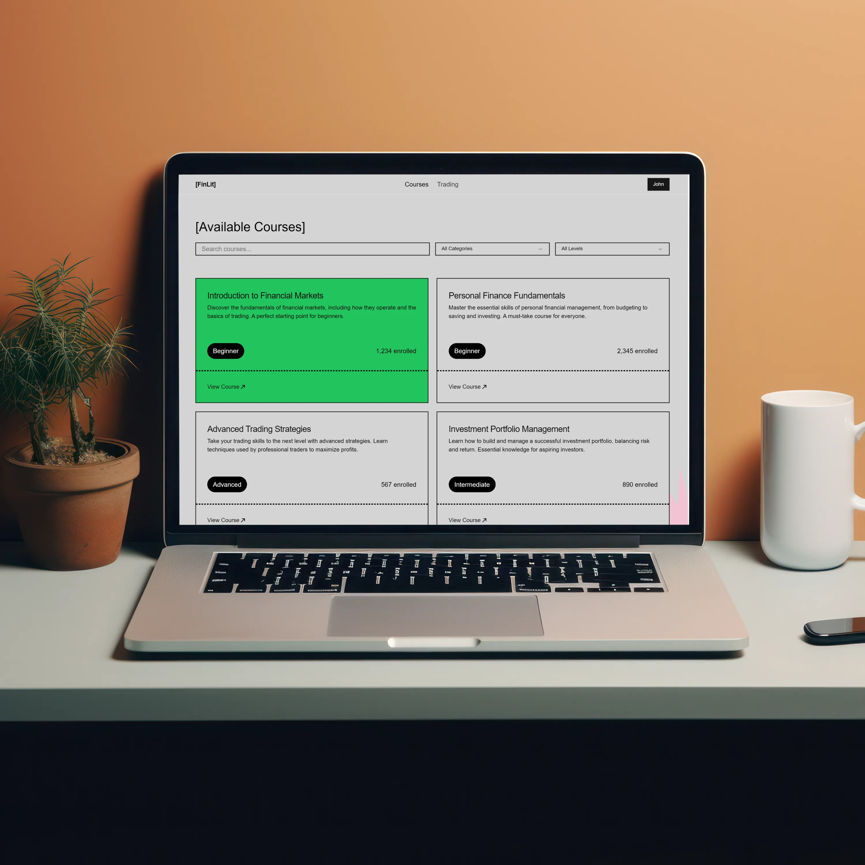 Branding & SaaS Platform Development for Finlit - Image 4