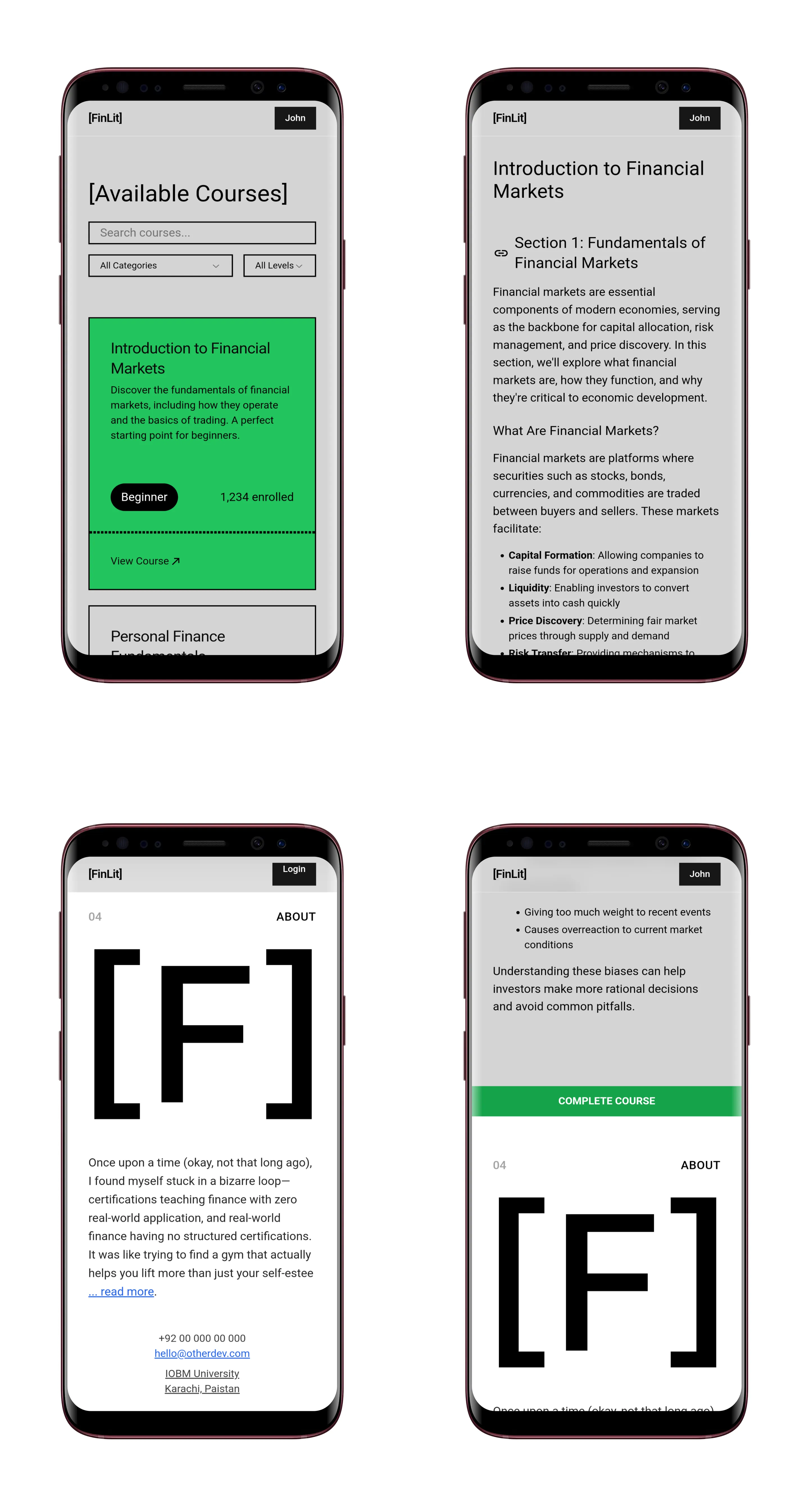 Branding & SaaS Platform Development for Finlit - Image 2