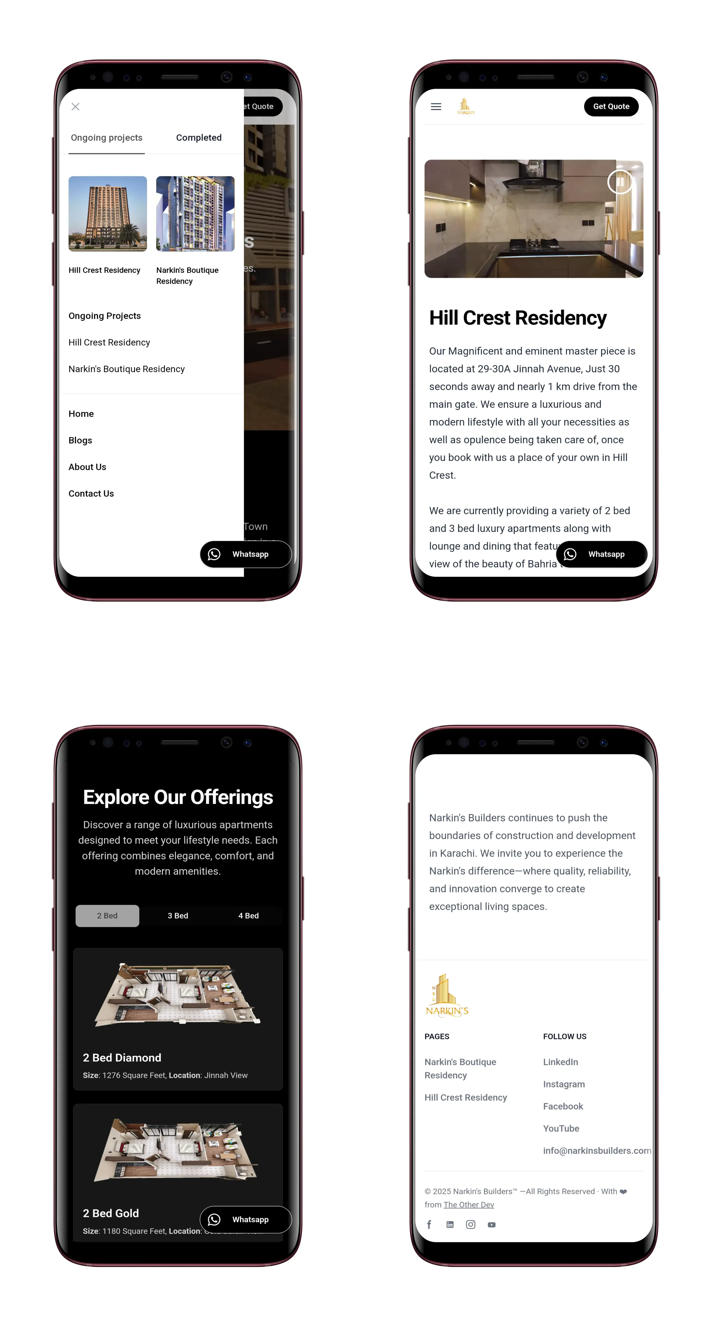 Website infrastructure creation for Narkins Builders - Image 2