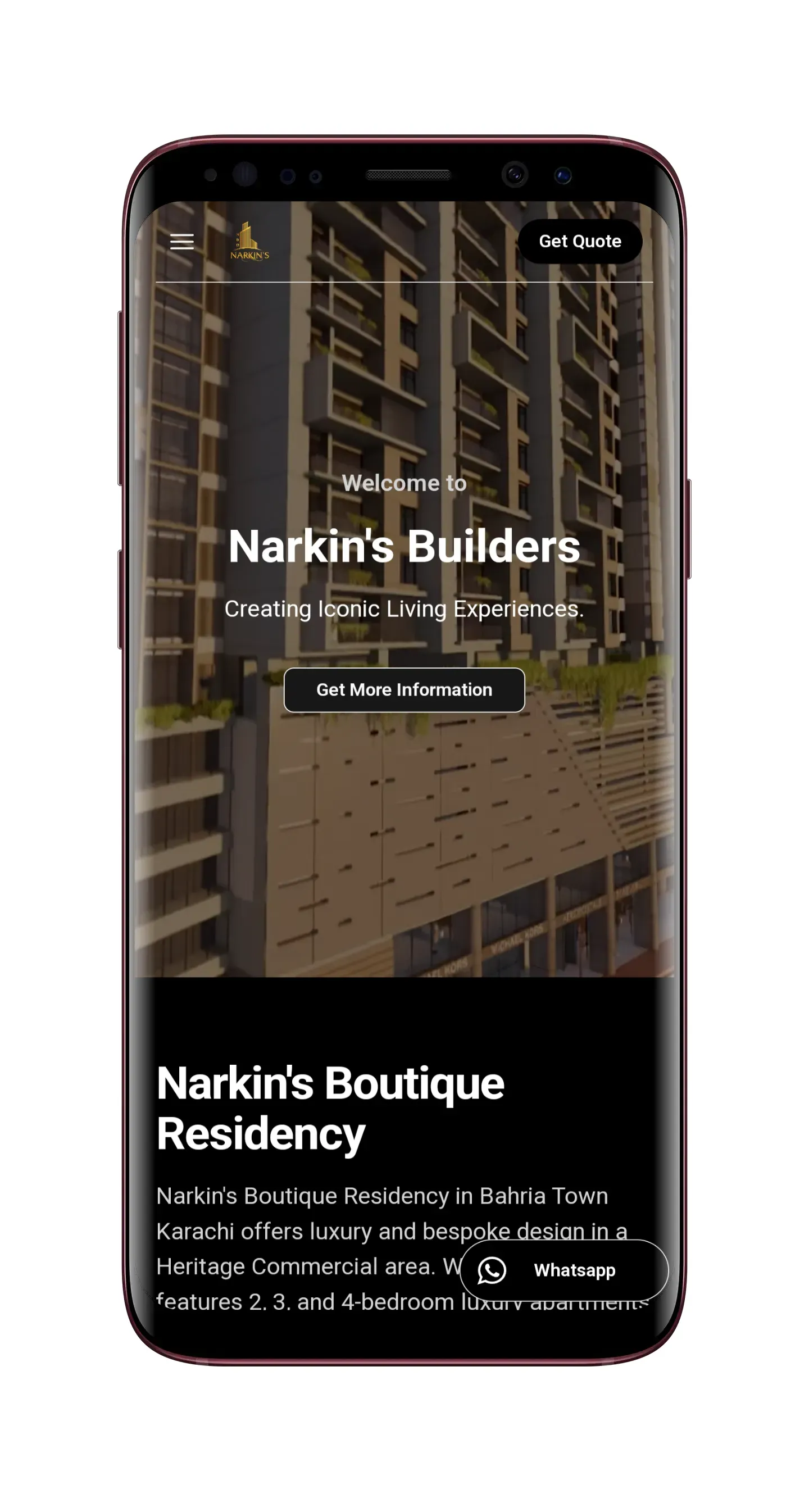 Website infrastructure creation for Narkins Builders - Image 3